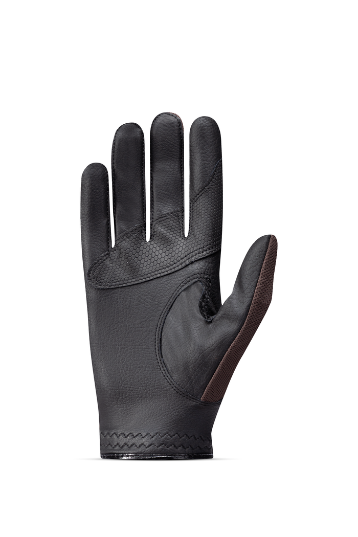 Roeckl Sports Rękawiczki jeździeckie MILLERO 01-310027 Dark Mocha/Choco Milk