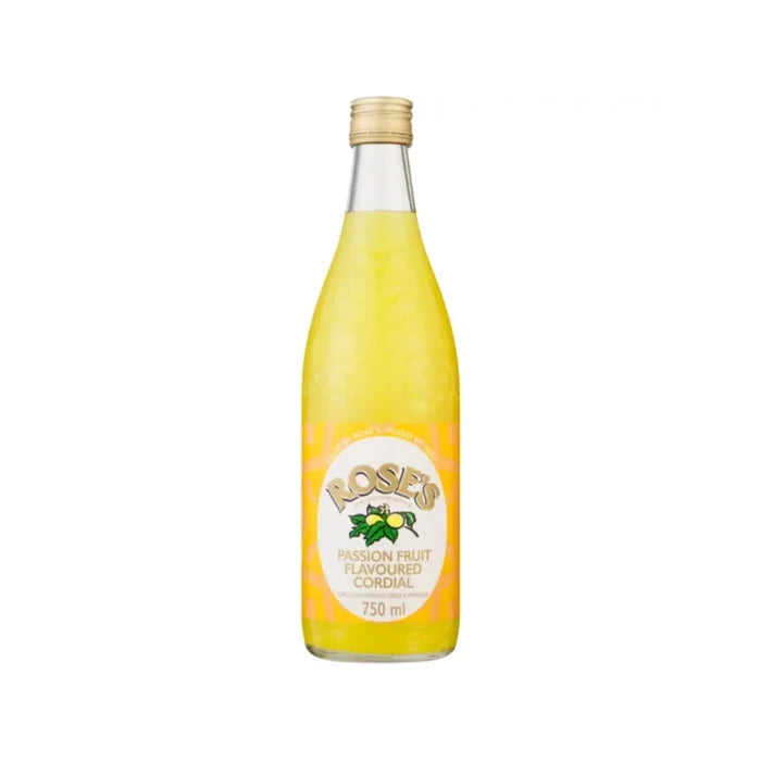 Rose's Cordial Passion Fruit 750ml