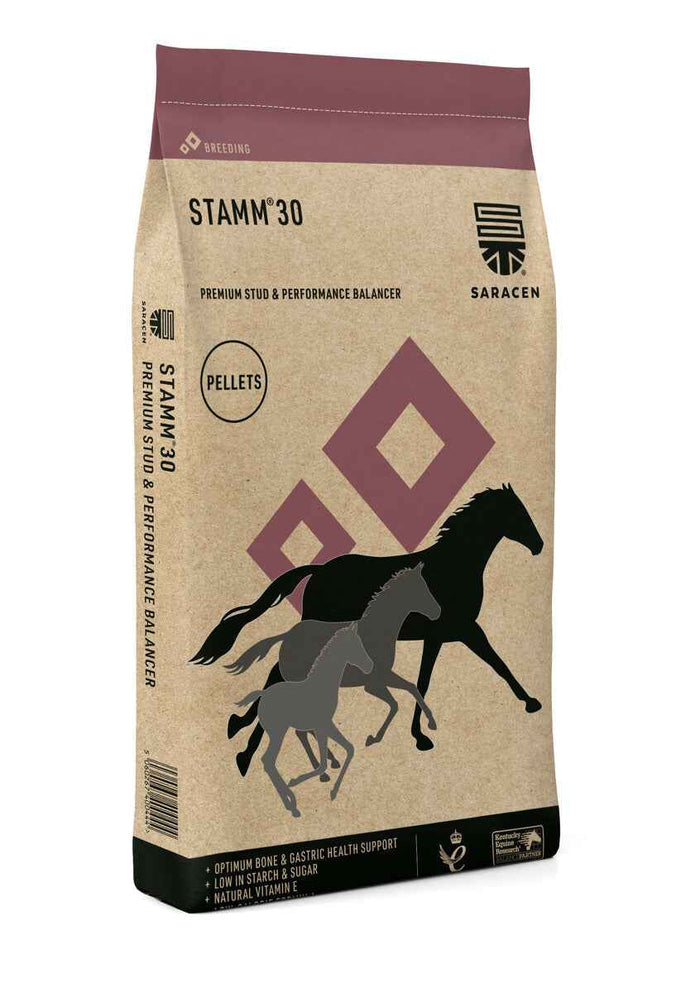 Saracen Stamm 30 Concentrate 20kg - pasza dla koni wyczynowych i hodowlanych