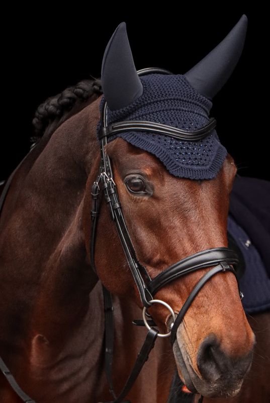 Schockemohle A/W 26 Nauszniki wyciszające Elegant silent true navy Full