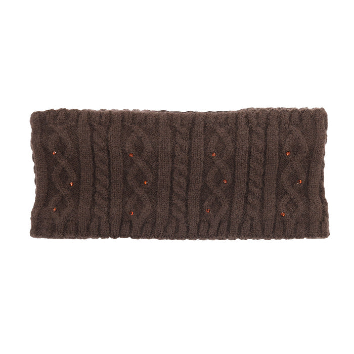 Schockemohle A/W 26 Opaska na głowę glamour mocca