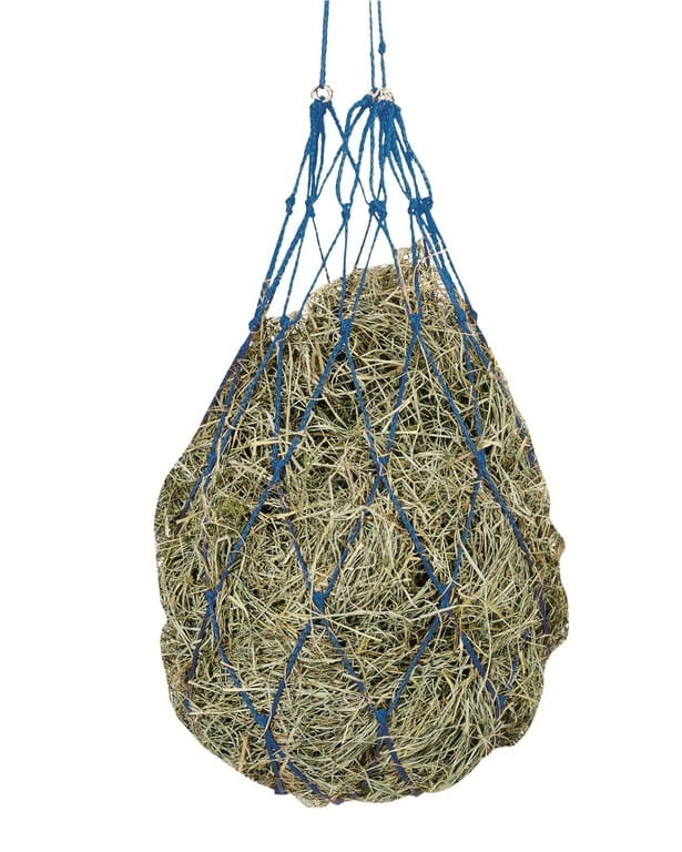 Siatka na siano dla konia, niebieski, oczko 10 cm, Kerbl - Cavalo
