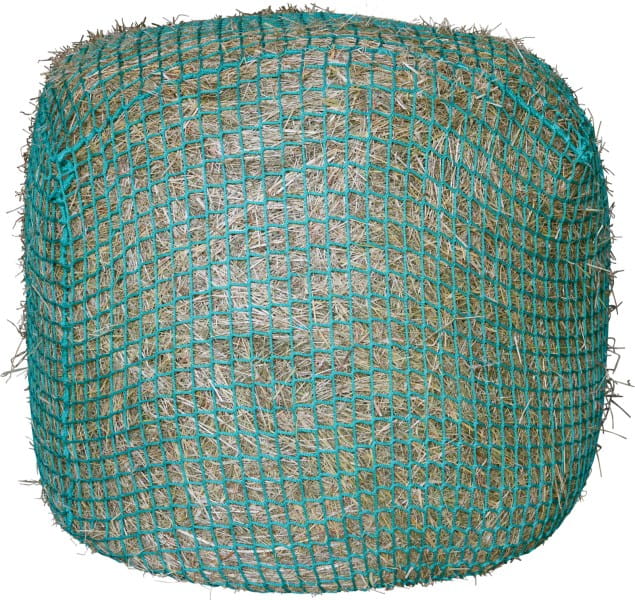 Siatka na siano do bel, zielony, 160 x 160 cm, oczko 4,5 cm, Kerbl - Cavalo