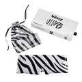 Sleep Mask - Zebra - Weighted