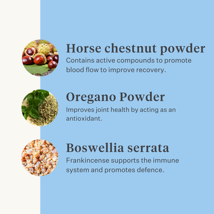 Natural supplement horse pony joints ligaments tendons muscles | localization: EN