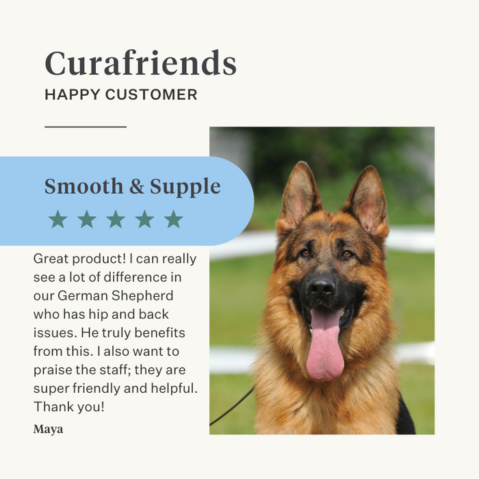 Natural supplement dog puppy joints ligaments tendons muscles | localization: EN