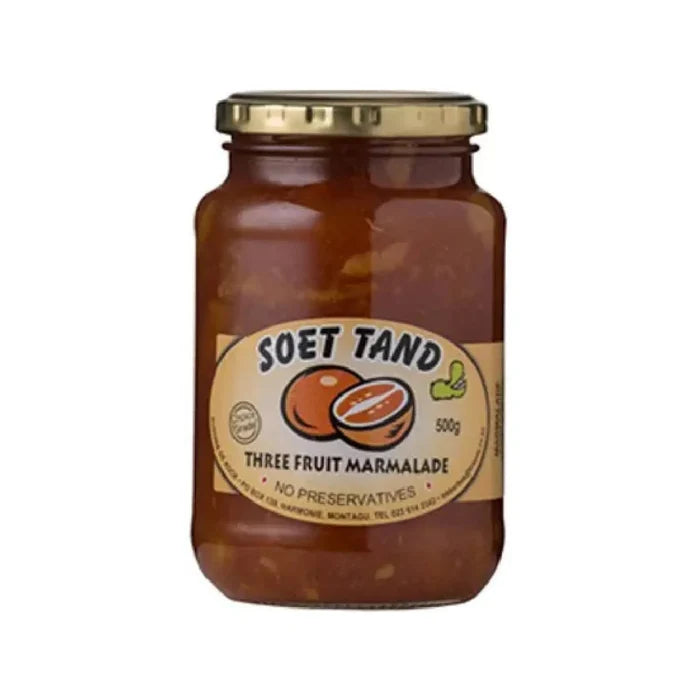 Soet Tand 3 Fruit Marmela 500g