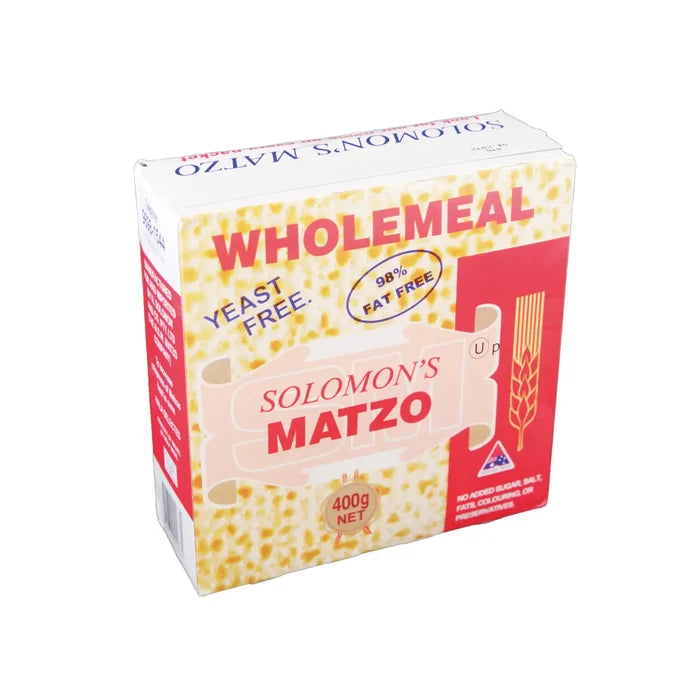 Solomon's Matzo Wholemeal 400g
