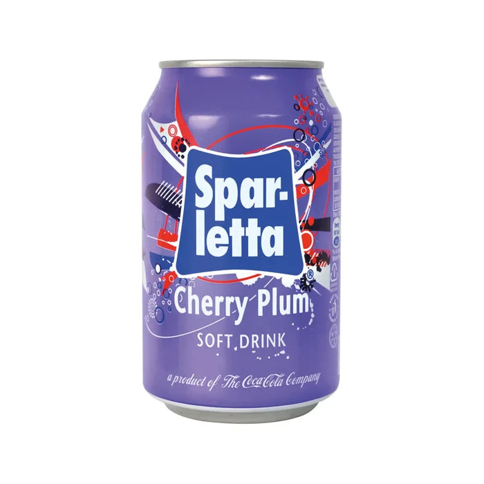 Sparletta Cherry Plum Can 330ml x 6