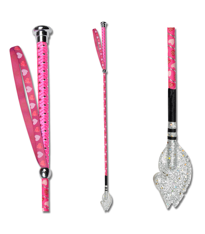 WALDHAUSEN Bat skokowy różówy z głowa konia 65cm - Cavalo