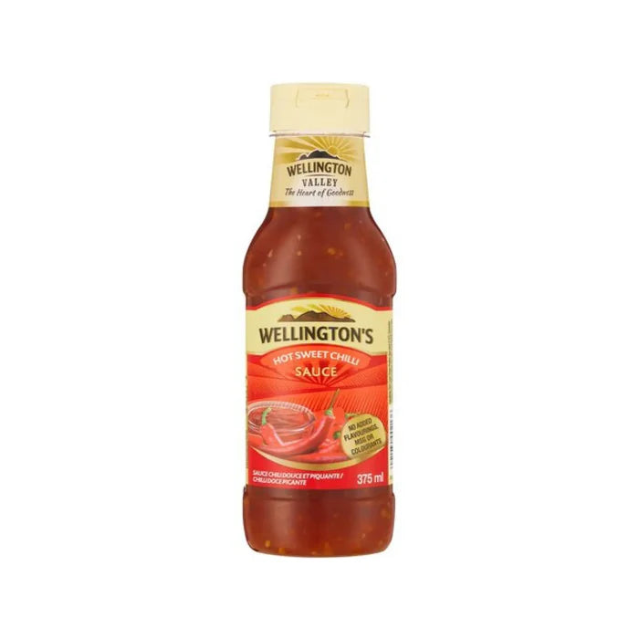 Wellington's Sweet Chilli Sauce Hot 375ml