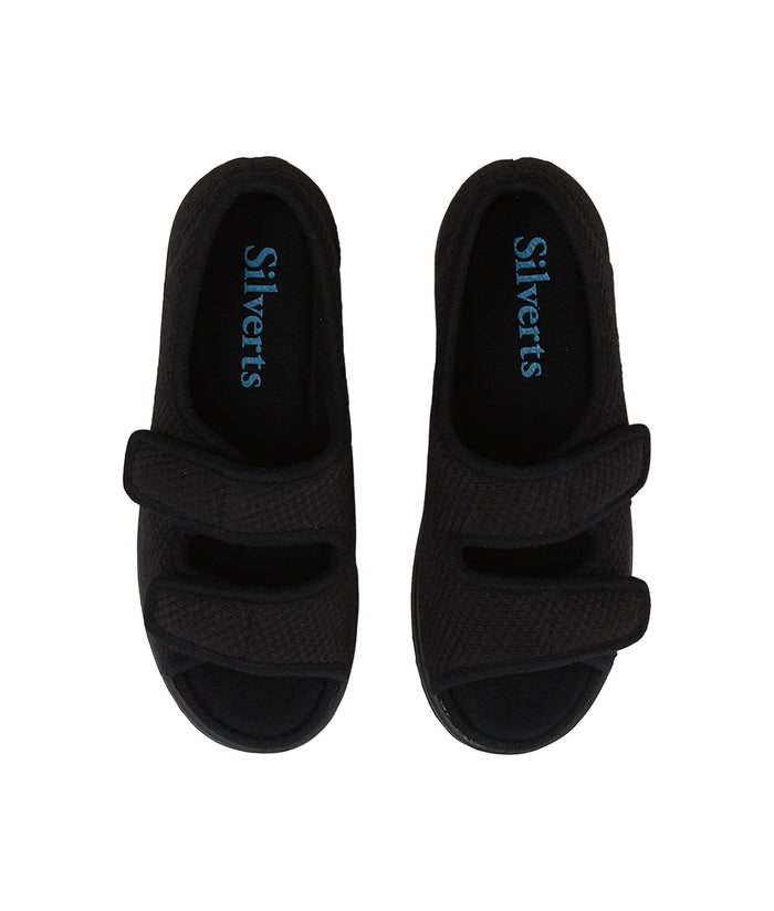 Women’s Easy-Close Sandals – Adjustable Fit (Regular to Extra Wide)