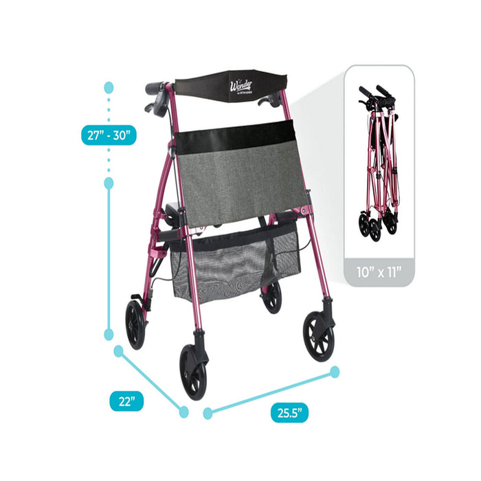 Wonder Rollator Plus by Stander